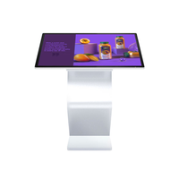 Kiosco de Información Horizontal Interactivo con Pantalla LED de 32 Pulgadas, Equipado con Pantalla Táctil y Función de Cartel Digital
