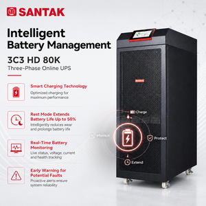 SANTAK Castle série 3C3 HD 20-80KVA trois en trois en ligne UPS Enterprise Grade 3C3 HD 80K 80KVA 80KW - Product Image 4