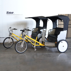 ESTER Xe Kéo Điện/Electrico Bicicleta Taxi Xe Đạp Với 3 Bánh Xe - Product Image 6