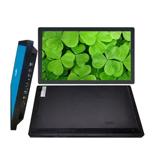 Large Size Wall Mountable 27 Inch Capacitive LCD Touch Screen Monitor All In 1 Android Industrial Tablet For Shop