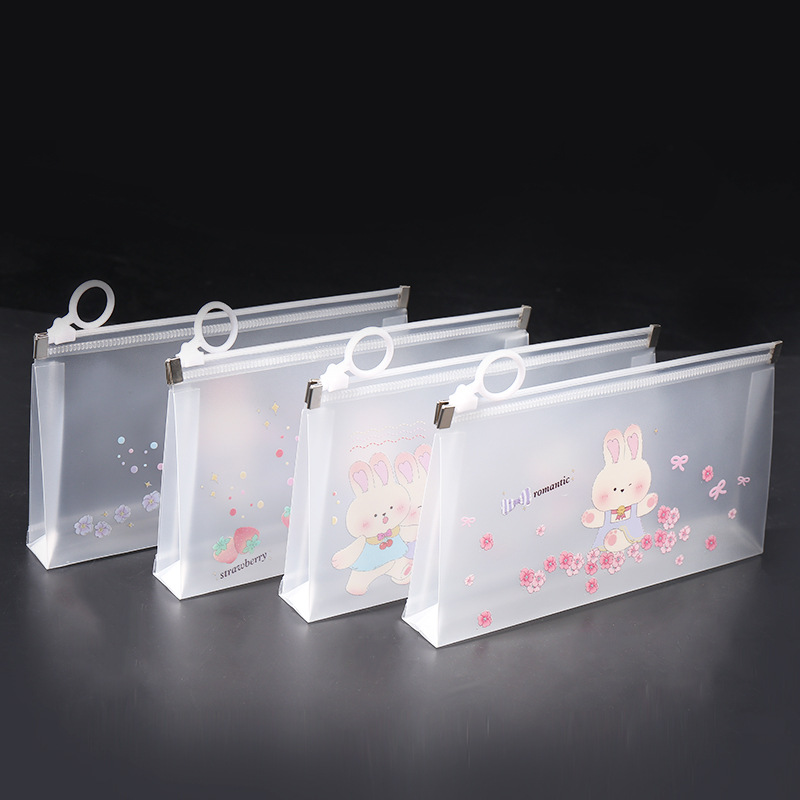 B6 pencil case-garden rabbit