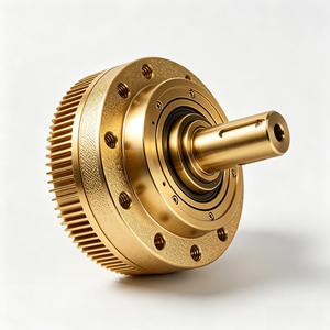 อะไหล่เซอร์โวมอเตอร์แบบฮาร์โมนิกเรดิวเซอร์หลายวัสดุที่ผลิตด้วยเครื่อง CNC ตามสั่ง ชิ้นส่วนที่เข้ากันได้กับหุ่นยนต์ อุปกรณ์เสริมระบบส่งกำลังสำหรับหุ่นยนต์ งานกลึง - Product Image 5