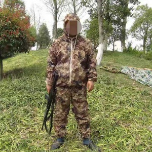 Factory Forest 3D camouflage ghillie vêtements de costume de <span class=keywords><strong>chasse</strong></span> de haute qualité - Product Image 3