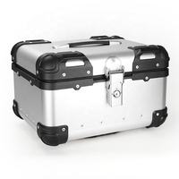 Nouveau Design Top Case Moto 22L/35L/45L/55L/65L/85L/100L en Aluminium Étanche Coffre Arrière Moto pour BMW R1200/1250GS