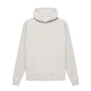 Sweat à capuche oversize en molleton épais à épaules tombantes, personnalisé avec impression de lettres, style streetwear, en mélange de coton, prêt à être expédié - Product Image 4