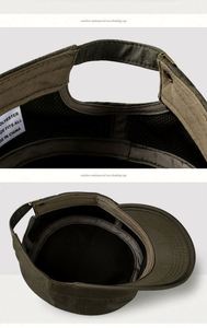 Casquette d'été respirante en maille à calotte plate pour homme – Idéale pour le quotidien et les activités de plein air - Product Image 6