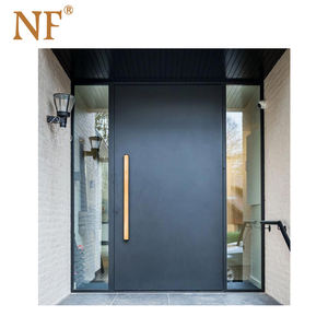 높은 보안 현대 외관 전면 도어 - Product Image 3