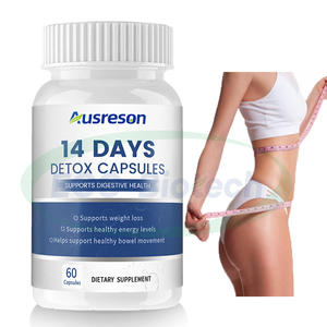 Ausreson OEM Natural <span class=keywords><strong>Keto</strong></span> Cleanse Cápsulas <span class=keywords><strong>de</strong></span> desintoxicación inmune Suplemento Orgánico <span class=keywords><strong>14</strong></span> días Cápsulas <span class=keywords><strong>de</strong></span> desintoxicación - Product Image 1