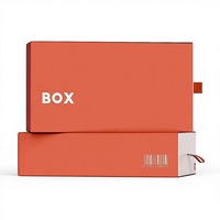 Scatola Regalo di Lusso XF con Cassetto Scorrevole, Scatola Biodegradabile Colorata con Finestra per Vestiti, Calze e Sciarpe