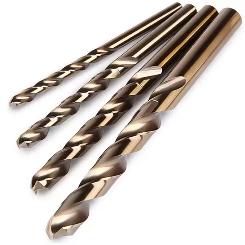 1/4" drill bit set solid tungsten carbide drill bits tools for metal drilling