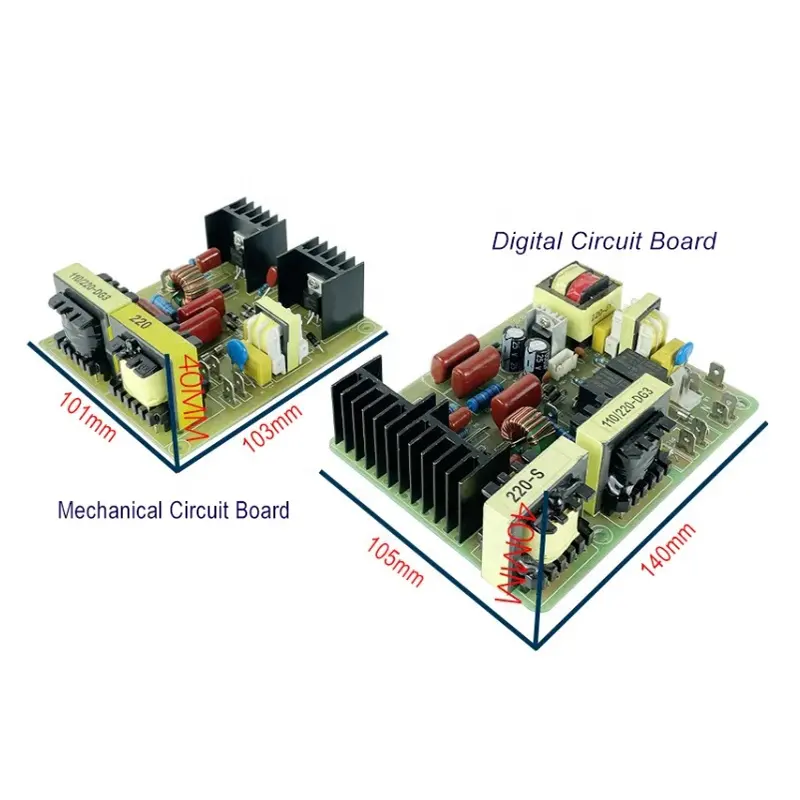 40k 25k 28khz 200w Nettoyage Conducteur de Transducteur Ultrasonique DE Générateur De CARTE PCB Circuit pour le Nettoyage Du Réservoir