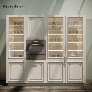 Boloni, îlot <span class=keywords><strong>de</strong></span> cuisine en bois <span class=keywords><strong>de</strong></span> style campagnard français moderne, design personnalisé, armoires <span class=keywords><strong>de</strong></span> cuisine hautes, meubles <span class=keywords><strong>de</strong></span> cuisine - Product Image 4