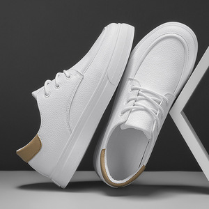 Nuevos zapatos sin cordones para hombre, zapatos de hombre a la moda, zapatos deportivos, zapatillas blancas, zapatos casuales para estudiantes - Product Image 3