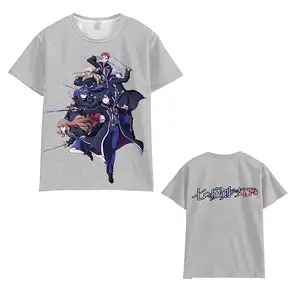 Karikatür T Shirt Anime saltanatı yedi Spellblades Polyester kumaş Anime özel T Shirt çocuk için