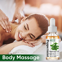 Huile Essentielle de Menthe Poivrée en Gros, Fournisseur en Vrac, Distillée à la Vapeur pour Diffuseur, Massage, Soins de la Peau, Aromathérapie, OEM, ODM