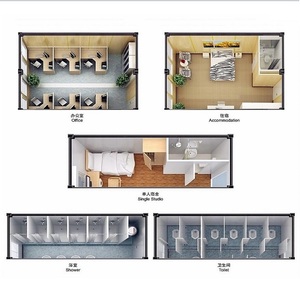 2020 casa UPS móvil prefabricado cabina de la casa contenedor 40ft café/tienda/hotel/motel/escuela/aula /Oficina - Product Image 4