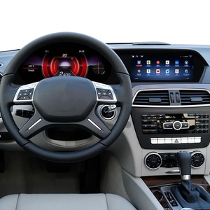 Pantalla Dual para Mercedes Benz Clase C W204 2011 2014, Radio Multimedia Android para Auto, Carplay, Navegación, Unidad Principal, Monitor - Product Image 2