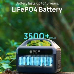 Estación de Energía Solar Portátil para Exteriores, Hogar, Viajes y Camping, 500w 388.8Wh - Product Image 4