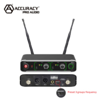 RQSONIC-micrófono de mano inalámbrico para escenario y Karaoke, Micro Dispositivo de precisión de UHF-281B Pro Audio, gran oferta