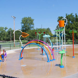 Parque de pulverización para niños de la comunidad, almohadilla para salpicaduras, equipo de juegos acuáticos para diversión - Product Image 6