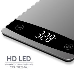 광동 전자 공장 높은 정확한 Led 디스플레이 디지털 주방 저울 10 kg - Product Image 3