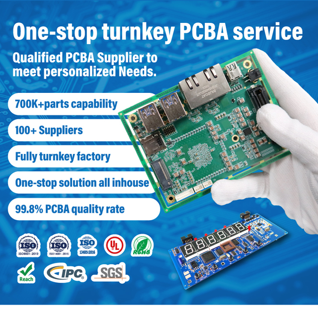 Professional PCBA Manufacturing Assembly Service High-Precision SMT Technology 1 PCS MOQ Customizable Consumer Electronics
