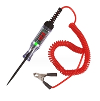 Testeur de circuit de tension pour voiture et camion, stylo testeur numérique à longue sonde, outils de diagnostic automobile, réparation automobile