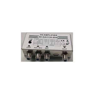 24V DC UHF 470-698MHz 5G amplificador FM + BII 88-230MHz sat 950-2150 MHz Amplificador de satélite cabecera Amplificador - Product Image 1