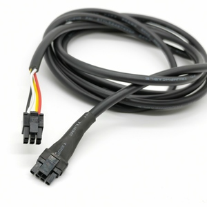 Micro Fit 3.0 4 pin 2*2 pin geformt, um stripped verzinnt ende zopf kabel - Product Image 4