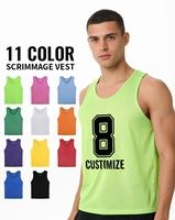 Maillots de football pour adultes à séchage rapide, dossards numérotés pour équipes de football, gilets de sport pour jeunes