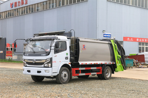 รถบรรทุกตักขยะ Foton 4x2 Compactor ขนาด 10,000 ลิตร มาตรฐานยูโร 4 Dongfeng JAC JMC 8900*2500*3300 มม. 18000 12 คิว ราคาแข่งขัน ขายดี - Product Image 5