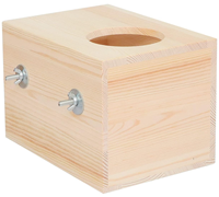 Jouet d'angle en bois de haute qualité, écologique et à prix compétitif pour hamsters, chinchillas, écureuils, et sugar gliders – Fonction DIY