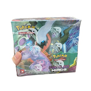 Factory Wholesale Cheap Pokemon Trading Cards Booster Box Good Quality 360 Pcs/box Sun & Moon Playing Carte Pokemon Gx Cards