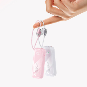 Nuevos Productos 2026, Batería Externa <span class=keywords><strong>de</strong></span> 10000mAh <span class=keywords><strong>de</strong></span> Calidad Premium, Cable Integrado, Carga Rápida <span class=keywords><strong>de</strong></span> 22.5W, Pantalla LED, Cargador Móvil <span class=keywords><strong>de</strong></span> Bolsillo - Product Image 3