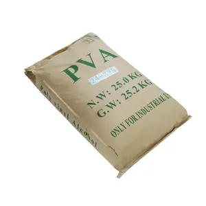 Pva-Carpeta de polímero de resina, polímero de polivinilo con precio de alcohol en polvo, pegamento de vinilo pva, 2088, 2488