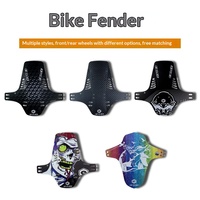Garde-boue de vélo ENLEE, mini garde-boue pour VTT, protection contre la boue pour fourche avant DH, garde-boue à dégagement rapide, accessoires de cyclisme