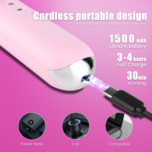 Lược chải thẳng tóc không dây sạc được PRITECH - Product Image 2