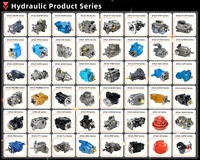 Pompe hydraulique A10vo74, nouvelle pièce de rechange pour pompe à pistons axiaux à déplacement variable ATUS 244-2228, pour chargeuse-pelleteuse 420D 430D 10R-8700