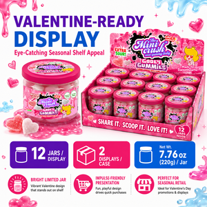 Slime <span class=keywords><strong>de</strong></span> Corazón con Forma <span class=keywords><strong>de</strong></span> Caramelo, Dulce Novedoso para el Día <span class=keywords><strong>de</strong></span> San Valentín, Bocadillos para Fiestas, Fabricante <span class=keywords><strong>de</strong></span> Dulces OEM, Regalo Personalizado para Parejas - Product Image 3