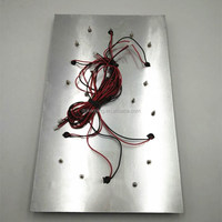 Layar Tujuh Segmen Satu Digit Ukuran Besar 12 Inci HOUKEM-120011-A/BB Luar Ruangan 220x340mm