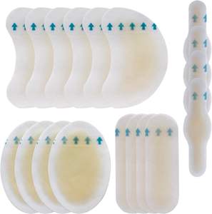 Fabrik Großhandel Fersen blister Prävention Wasserdichte Hydrokolloid-Bandagen Klebstoff Anti-Reibungs-Patch - Product Image 1