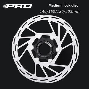 IIIPRO <span class=keywords><strong>disque</strong></span> de verrouillage moyen pour vélos de route vtt 140 <span class=keywords><strong>160</strong></span> 180 203mm plaquette de frein de route de montagne acier aluminium matériel Rotors composants - Product Image 2