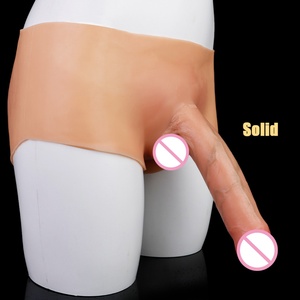 Lesbian Sex <b>Toy</b> Realistic Penis Solid Strap-on Dildo Panty Silicone Penis Artificial Realistic Big Penis Adult Sex <b>Toy</b> Wholesale - Product Image 1