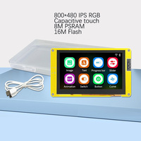 Layar sentuh ESP32 4.3 inci untuk mengembangkan 800*480 WIFI iot MCU ESP32 papan pengembangan kapasitor cerdas layar LCD