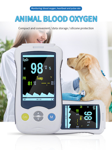 I Care Oxymètre de pouls portable pour animaux de compagnie avec écran LCD haute résolution de 2,4 pouces, moniteur précis de SpO2, PR et température pour chats et chiens, faible consommation d'énergie - Product Image 5