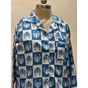 Cotton printed night suit pajamas Manufacturer Custom Printed Cotton Long Sleeve and <b>Pants</b> Women's Pajamas Set Women - Product Image 1