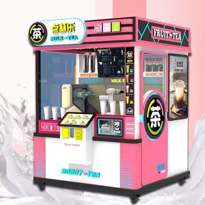 เครื่องชงชาไข่มุกอัจฉริยะระบบหุ่นยนต์ AI ระดับไฮเอนด์ ทำงาน 24 ชั่วโมง พร้อมบริการบาริสต้า 5 ดาว หน้าจอ 22 นิ้ว - Product Image 1