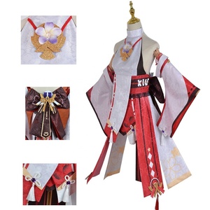 Disfraz de Cosplay Yaemiko de Alta Calidad al por Mayor Vestido Lolita para Fiesta de Halloween Disfraz de Cosplay de Anime <span class=keywords><strong>Genshin</strong></span> <span class=keywords><strong>Impact</strong></span> - Product Image 4