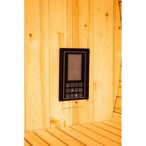 Sauna de Barril Tradicional Moderna de Madera de Abeto Canadiense, Ecológica, para Interiores, con 1 Año de Garantía Gratuita, Venta de Fábrica - Product Image 5