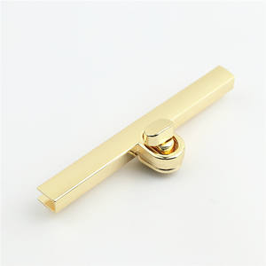 जस्ता मिश्र धातु डाई कास्टिंग पैकेज लॉक स्क्रू सीधे और लंबी पट्टी मॉडल 258 महिलाओं के बैग हैंडबैग सामान हार्डवेयर एक्सेसरीज - Product Image 6